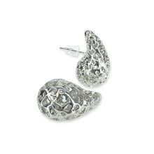 Load image into Gallery viewer, Filigree Teardrop earrings
