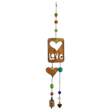 Load image into Gallery viewer, Iron Bell Chimes - HOPE or LOVE
