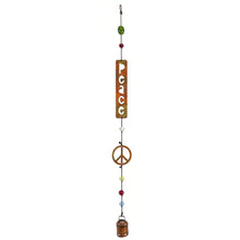 Load image into Gallery viewer, Iron Bell Chimes - "Peace" or "Love"
